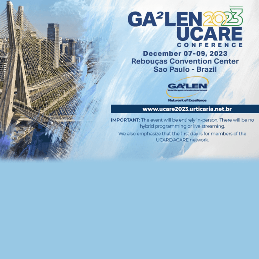 Urticaria Centers of Reference and Excellence (UCARE) 2023 | São Paulo